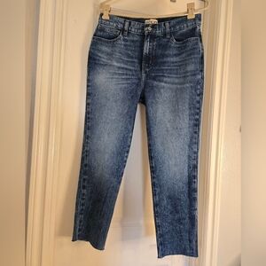 Etica Straight-Leg Jeans in Faded Blue Wash, Size 29/30 NWT